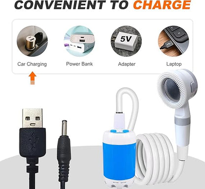 Portable Camping Shower Outdoor Camp Shower Pump