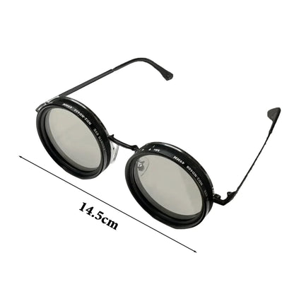 Adjustable Nd Filter Glasses Adjustable Tint Polarized Sunglasses with Nd Filter Lenses for Men Beach Fishing for Outdoor