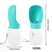 Portable Pet Water Bottle – 300ML Leak-Proof Cup