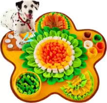 Dog Feeding Snuffle Mat – Interactive & Slow Feeder