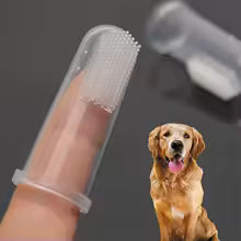 Dog & Cat Finger Brush – Gentle Silicone Teeth Cleaner