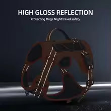 Reflective Dog Harness – Adjustable, No-Pull & Comfortable
