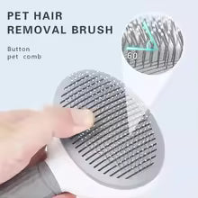Dog & Cat  Brush – Self - Cleaning  Hair  Remover  Tool