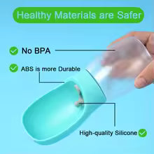 Portable Pet Water Bottle – 300ML Leak-Proof Cup