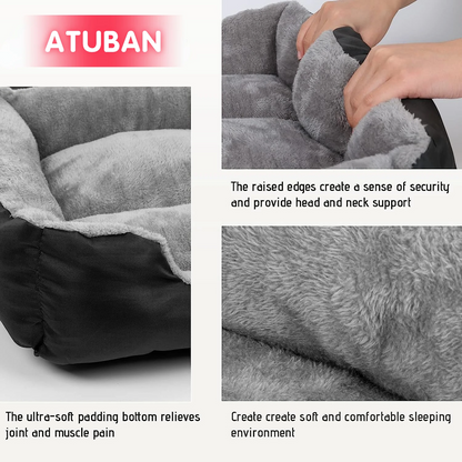 Pet Sofa Cushion – Cozy, Washable Bed for Dogs & Cats