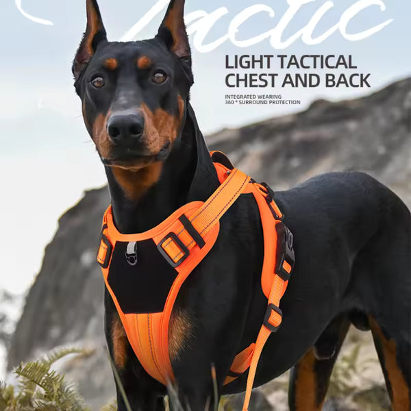 Reflective Dog Harness – Adjustable, No-Pull & Comfortable