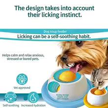 Slow Feeder Lick Mat – Puzzle Toy for Dogs & Cats