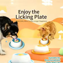 Slow Feeder Lick Mat – Puzzle Toy for Dogs & Cats