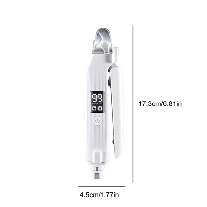 2-in-1 Electric Pet Nail Trimmer – LED Grinder for Dogs & Cats