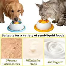 Slow Feeder Lick Mat – Puzzle Toy for Dogs & Cats