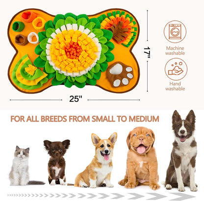 Dog Feeding Snuffle Mat – Interactive & Slow Feeder