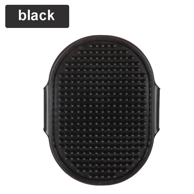 Soft Rubber Dog Cat Brush Silicone Pet Bath Cat Hair Remover Comb Massage Brush Pet Supplies Dog Grooming Wash Cleaning Supplies